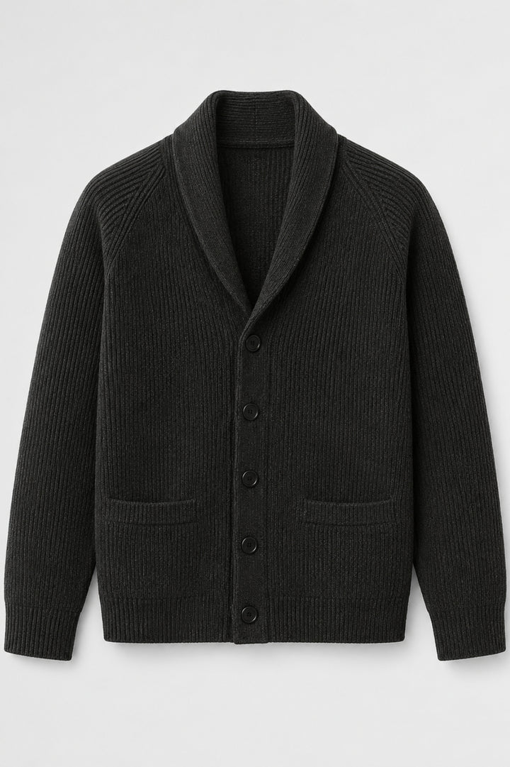 Men’s Shawl Collar Cardigan | Classic Button-Up Knit